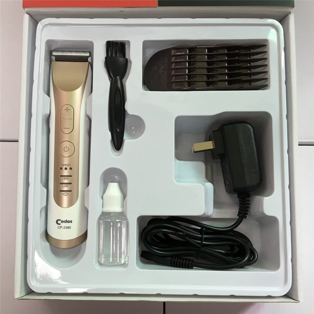 Codos Professionele Oplaadbare Pet Kat Hond Haar Trimmer voor Gezicht Oren Voet Lokale Trimmen Elektrische Pet Clipper Grooming Machine