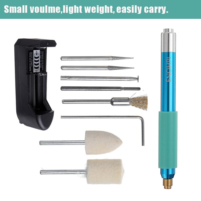 Mini Elektrische Grinder Set DC 5V 3-Speed Verstelbare Mini Handvat