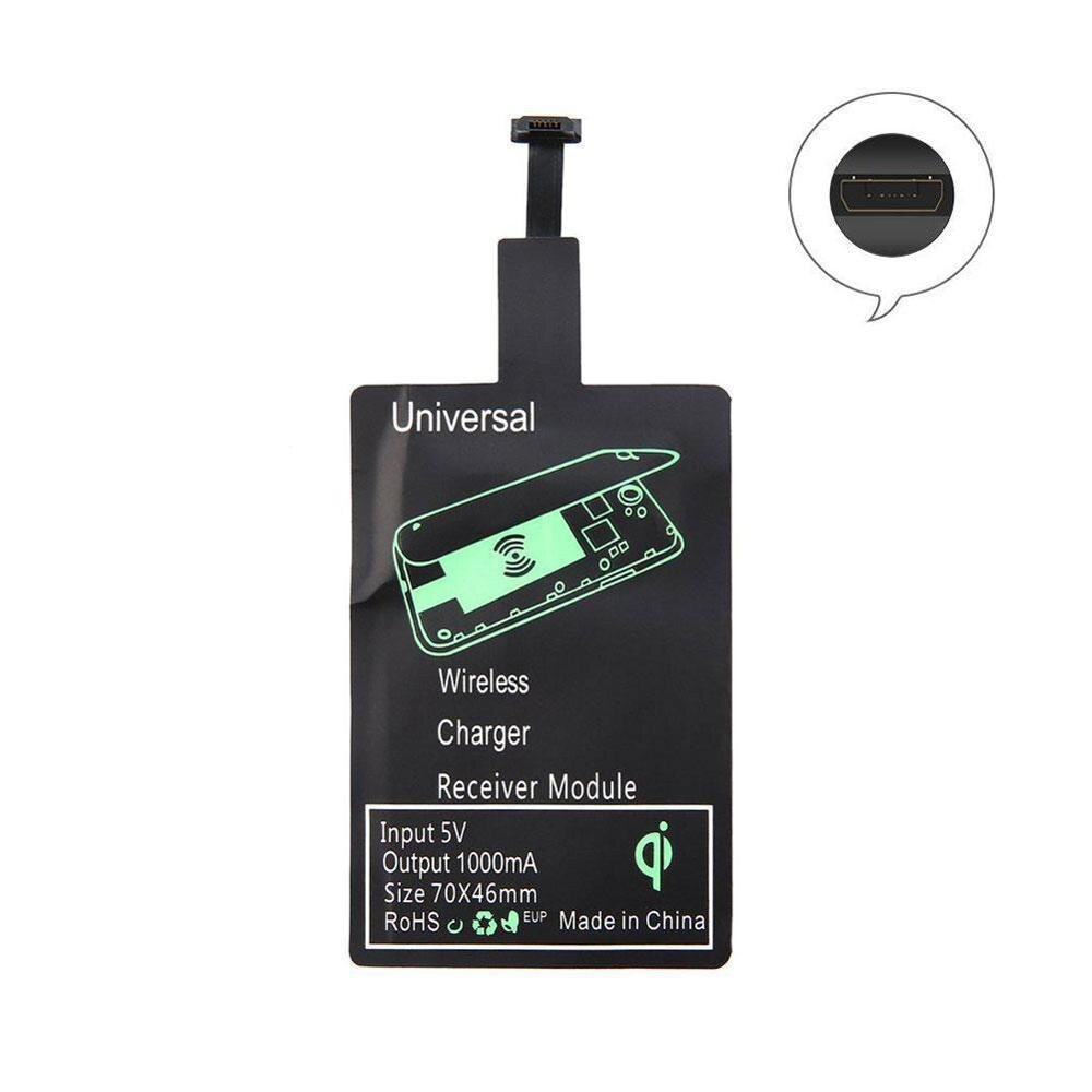 Universel Sans Fil Chargeur Récepteur De Charge Adaptateur Pour Galaxy S6 S7 Bord S10 S9 Plus Note 5 iphone 8 plus X XS XR MAX: for Andriod