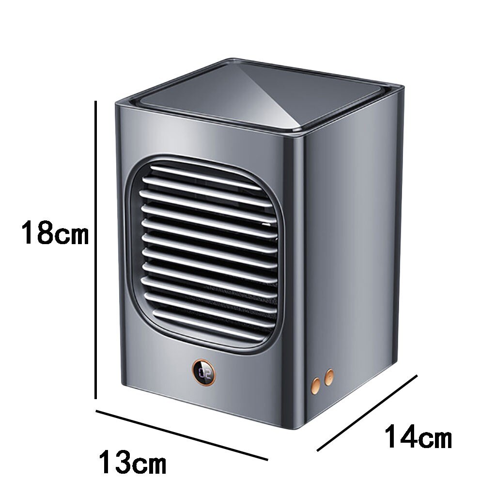 Usb Mini Portable Air Conditioner Air Cooler Fan Desktop Portable Air Conditioner Sterilization Shaking Head Cooler For Room #z