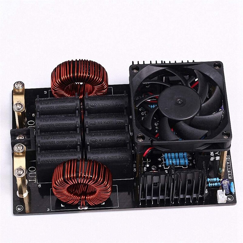 Calentador de inducción con bobina, generador de alto voltaje, alta frecuencia, bajo voltaje, 1000W, cc 12-40V 50A 1KW ZVS