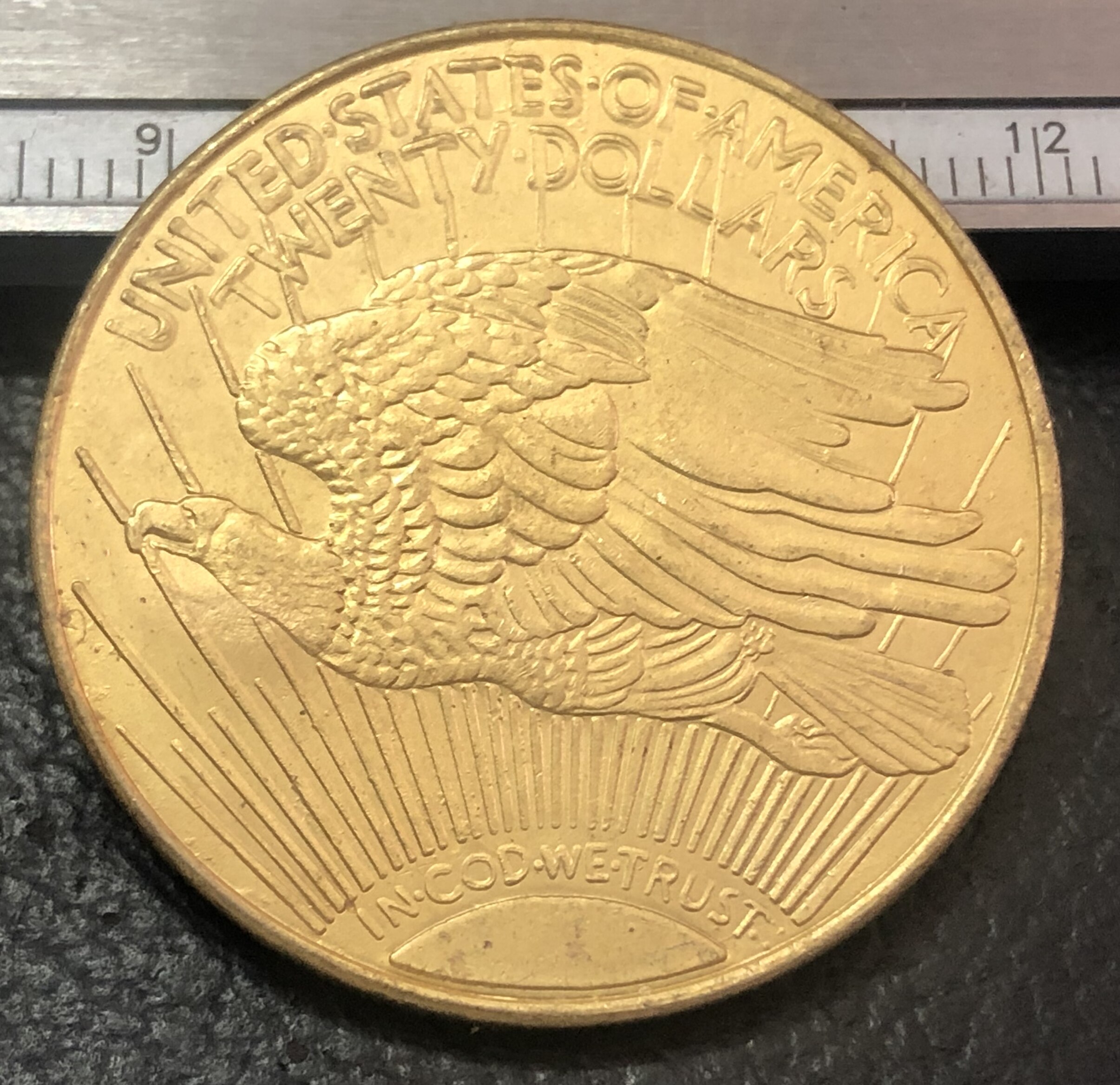 1915 P.S United States St. Gaudens $20