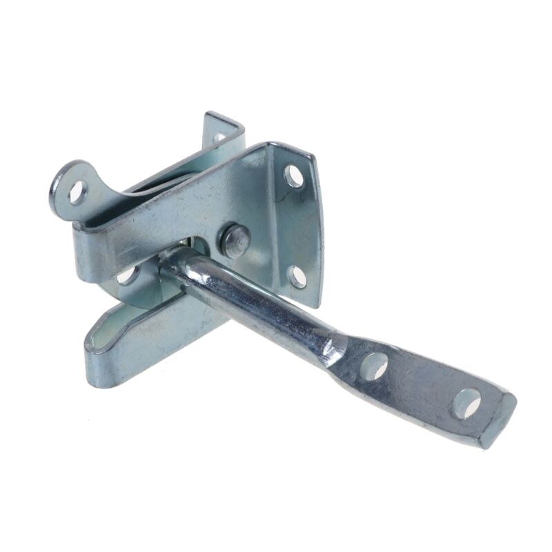 Electroplated Steel Auto Door Bolt Lock Hasp Latch for Garden Fence Pasture Farm
