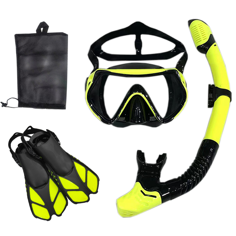 Máscara y gafas de buceo con snorkel, juego de tubo de natación para buceo, adulto, unisex