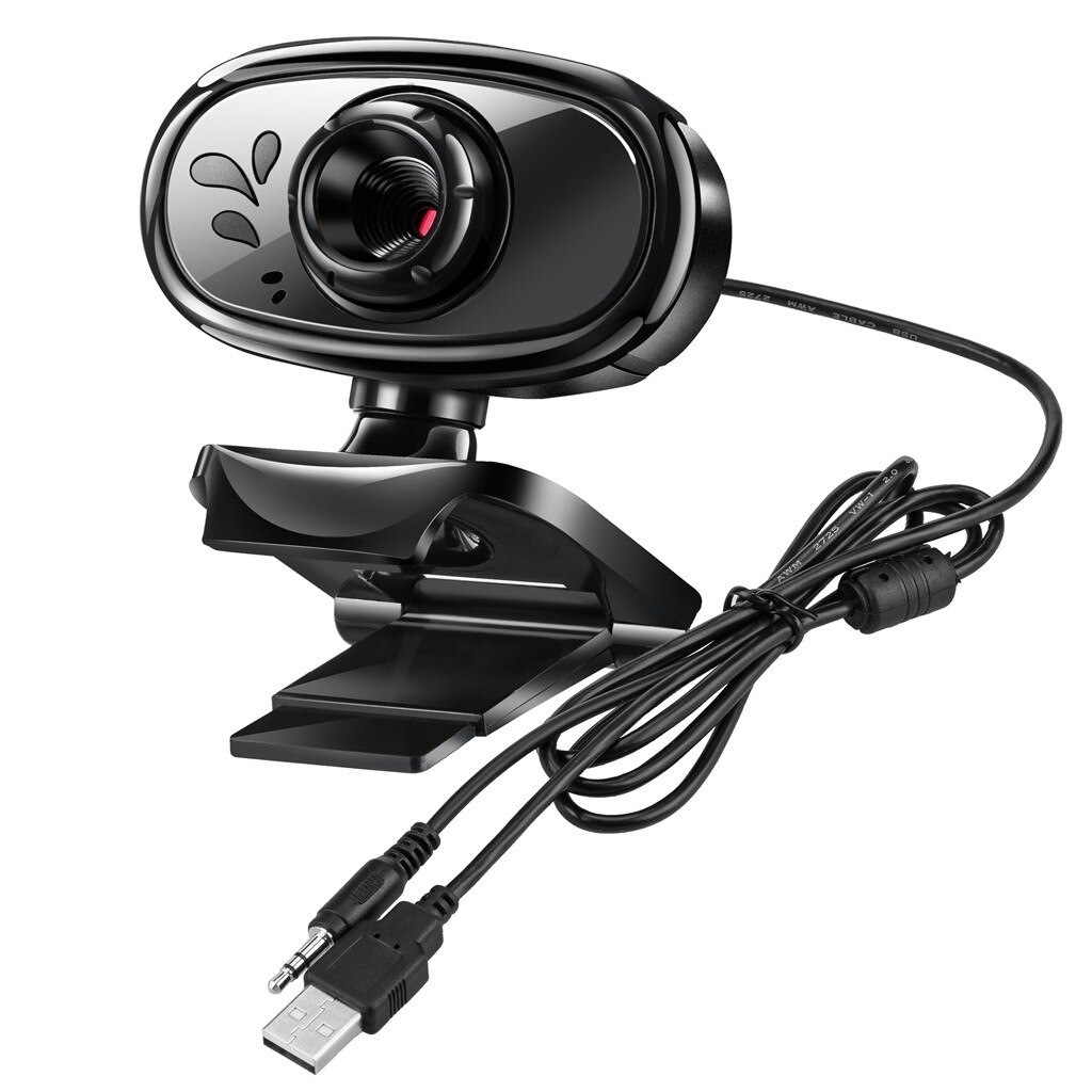 Hd 720P Webcam Desktop Pc Video Calling Webcam Camera Met Microfoon Mic Voor Pc Computer Live Video Bellen werk: Default Title