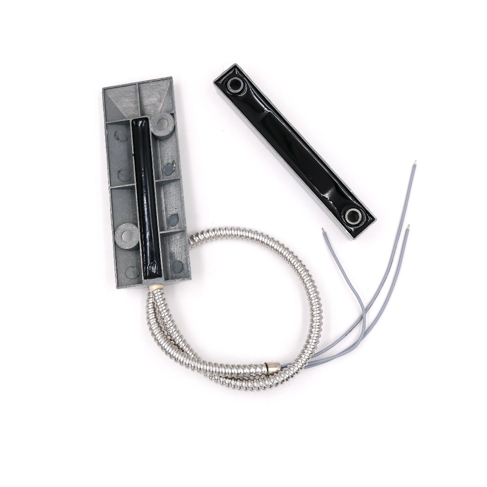 Ingen nc-dørsensor metal kablet rulleskodedør magnetisk kontakt reed-switch til sikkerhedsalarmsystem