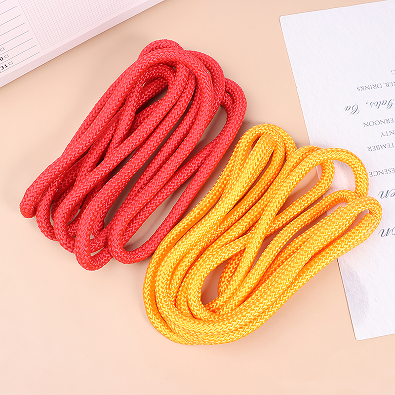 Cuerda para artes de gimnasia, cuerda para saltar, ejercicio, Fitness, Color arcoíris, cuerda de entrenamiento deportivo, cuerda para gimnasia rítmica, herramienta deportiva