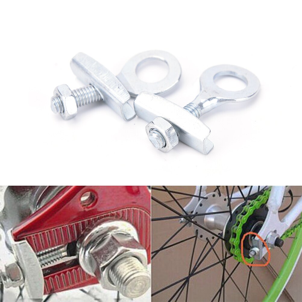 4 Stuks Fiets Kettingspanner Spanner Fastener Bout Voor Bmx Fixie Bike Single Speed Fiets Bolt Schroef