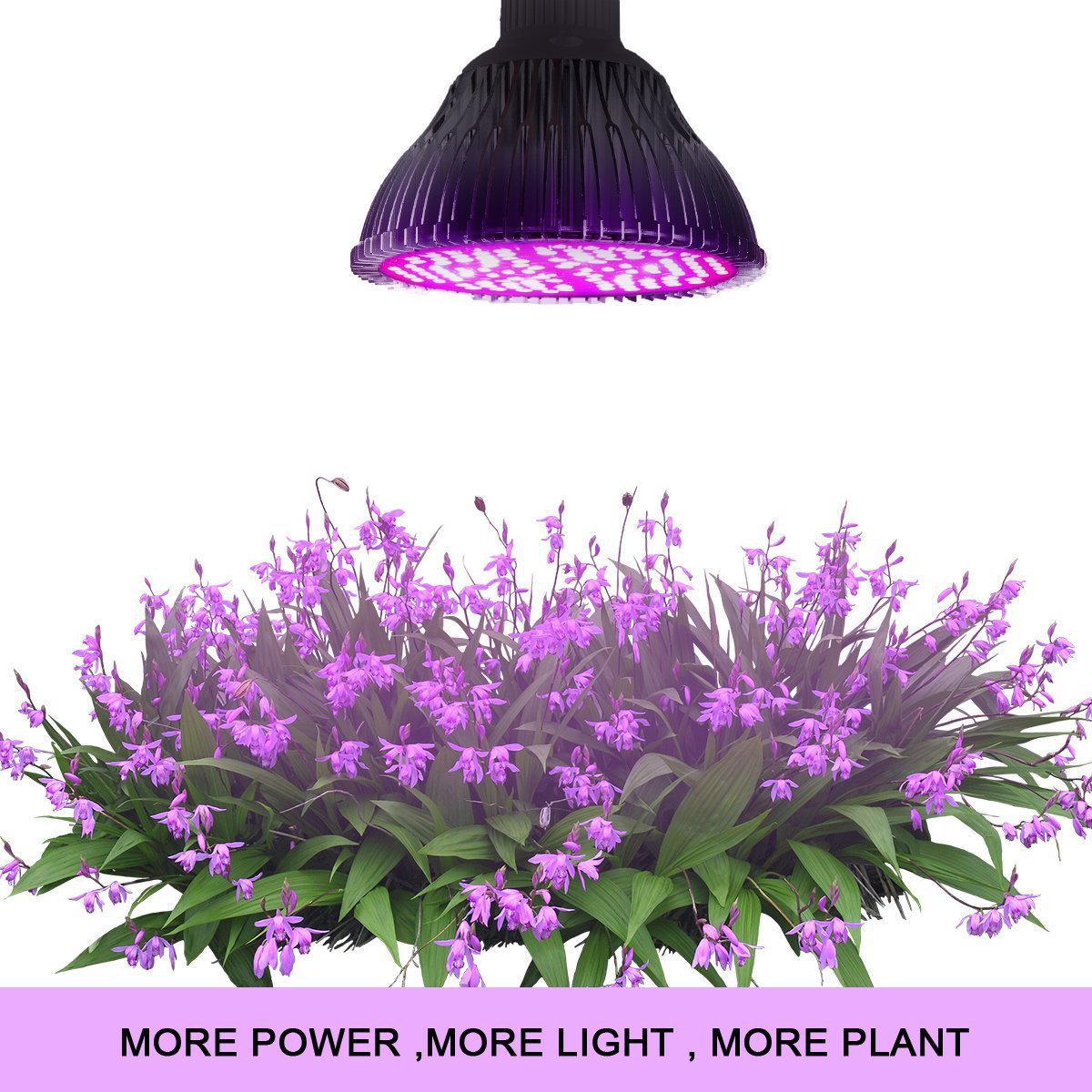 ledet vekst lyspære  e27 30w 50w 80w 100w fullt spekter 220v ir uv lampe plante blomst frøplante vokse telt hydroponisk vekst lys