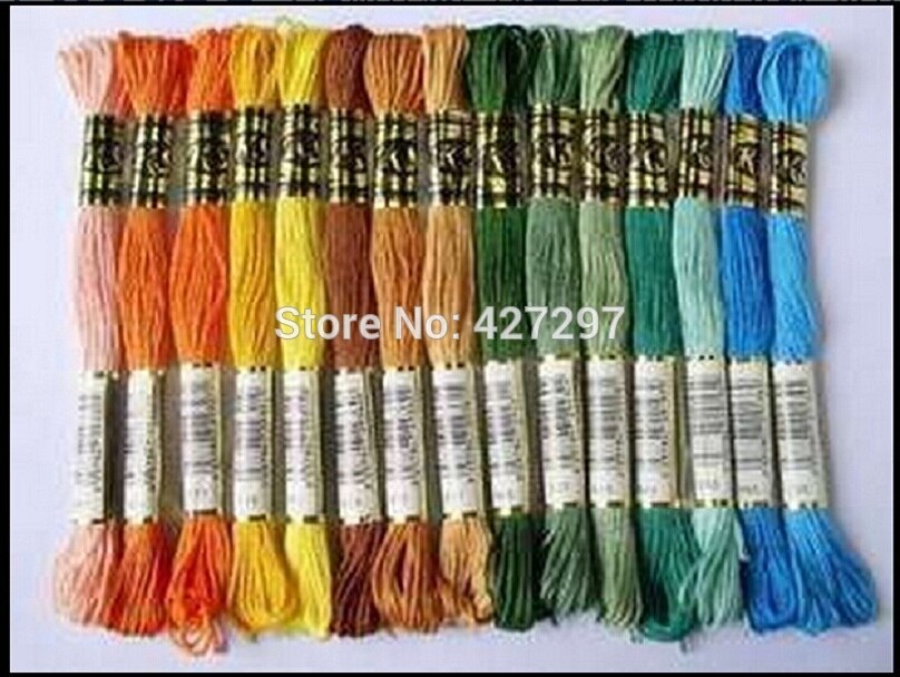 Cross Stitch Floss Thread Yarn Similar DMC