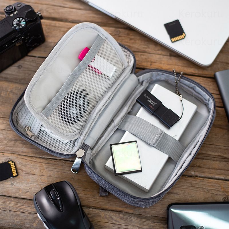Kabel digitale Aufbewahrung tasche wasserdichte Aufbewahrung tasche für kabel gebundene Kopfhörer USB-Kabel Handys Ladegerät digitale Zubehör tasche