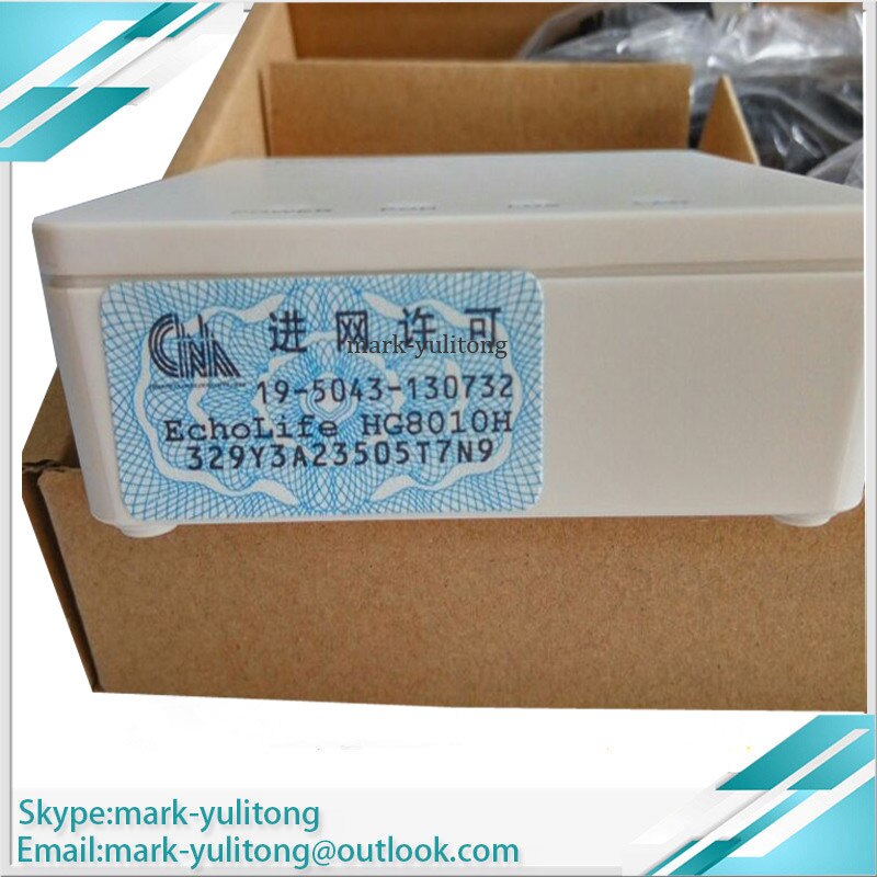 Original HUA WEI HG8010H EPON UN ONT 1GE With EPON port 1 applies to FTTH mode, C + class, termination Epon