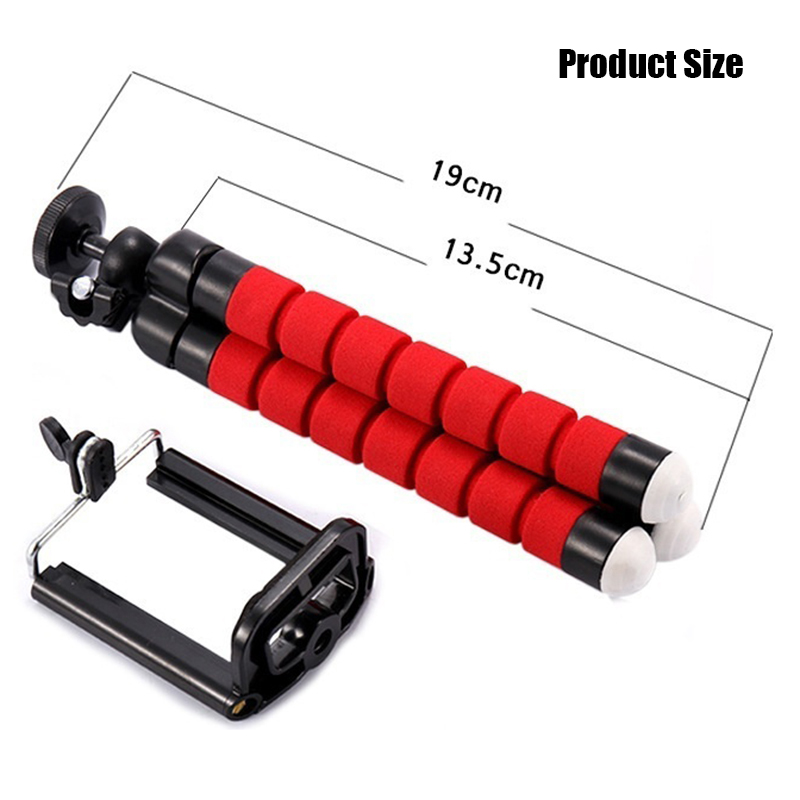 Universal Moblie Phone Clip Bracket Holder Mount Tripod Monopod Stand for Smartphone Camera Tripod Stand Adapter