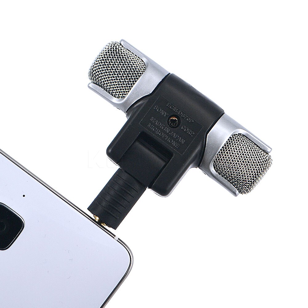 Kebidu sähköinen kondensaattori stereo kirkas ääni minimikrofoni pc tietokoneeseen kannettava matkapuhelin samsung galaxy  s3 s4