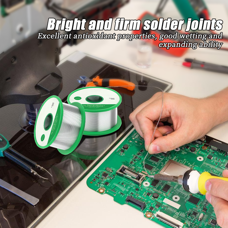 Universal Easy Melt Solder Wire SN99.3 Cu0.7 Low Temperature Silver Welding Rod Aluminum Copper Iron Metal Weld Soldering Rods