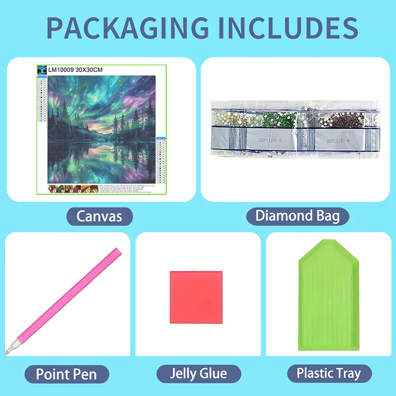 Diamond Art schildersets borduurwerk volledige kristalmozaïek 5D diy diamant schilderijen kits 2025 accessoires 30x30 cm kunst aan de muur