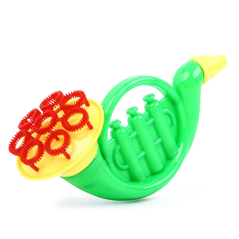 Children's Toys Blow Bubble Water Kid Boys Girls Outdoor Blow Horn Pipe Bubble Park Instruments Bubble Gun