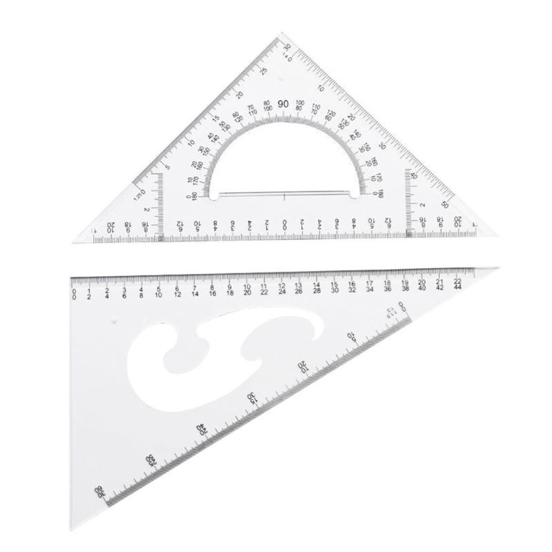 Drawing Compass Drafting Tool Set Ruler Pencil Eraser Math tool Student School Supply C26