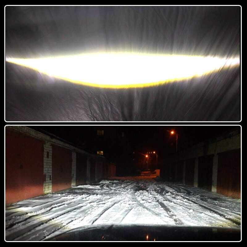AILEO-luces led para coche, barra de luz de trabajo de 12V, 24V, 30W, 6000k, todoterreno, ATV, yate, 4x4