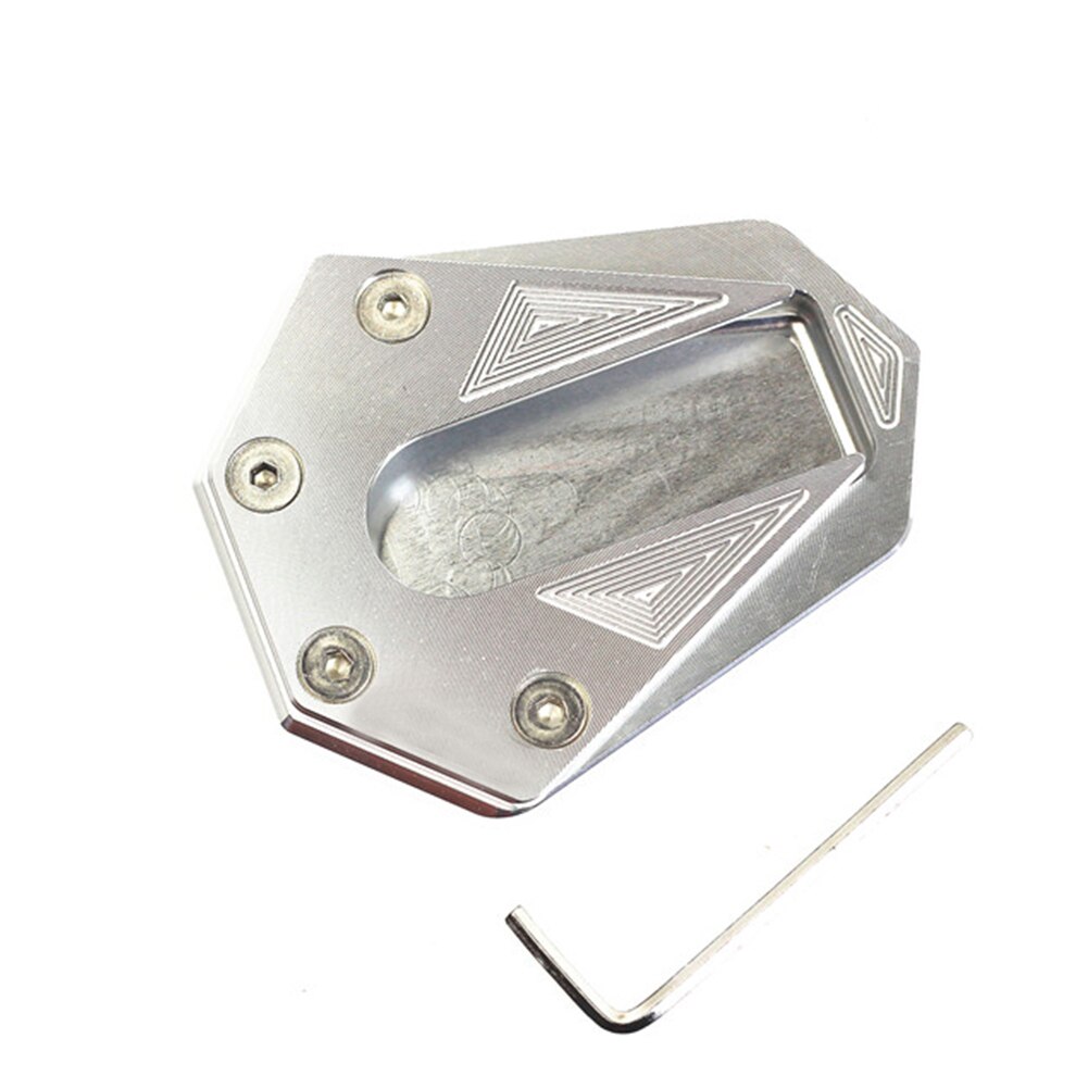 Support universel béquille protection Durable utile Support latéral en alliage d'aluminium plaque moto accessoires Extension pour Benelli 502