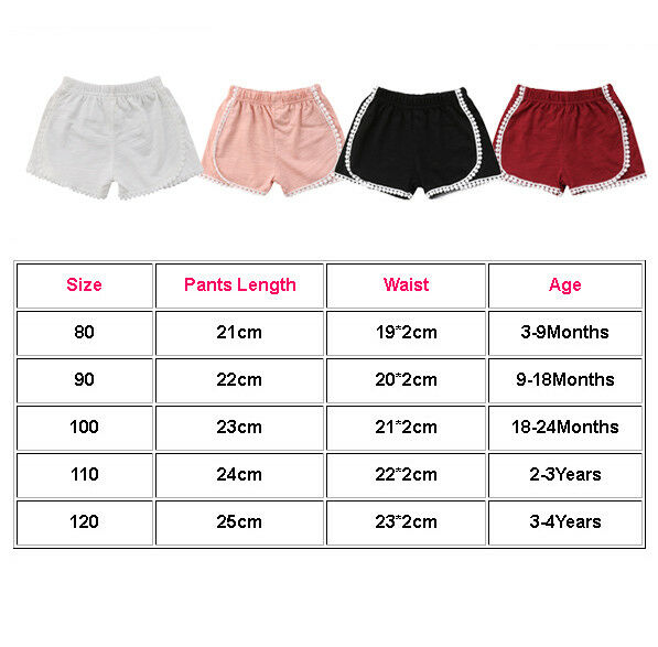 Culottes bouffantes décontractées en coton pour enfants, culottes d'été à la pour bébés garçons et filles