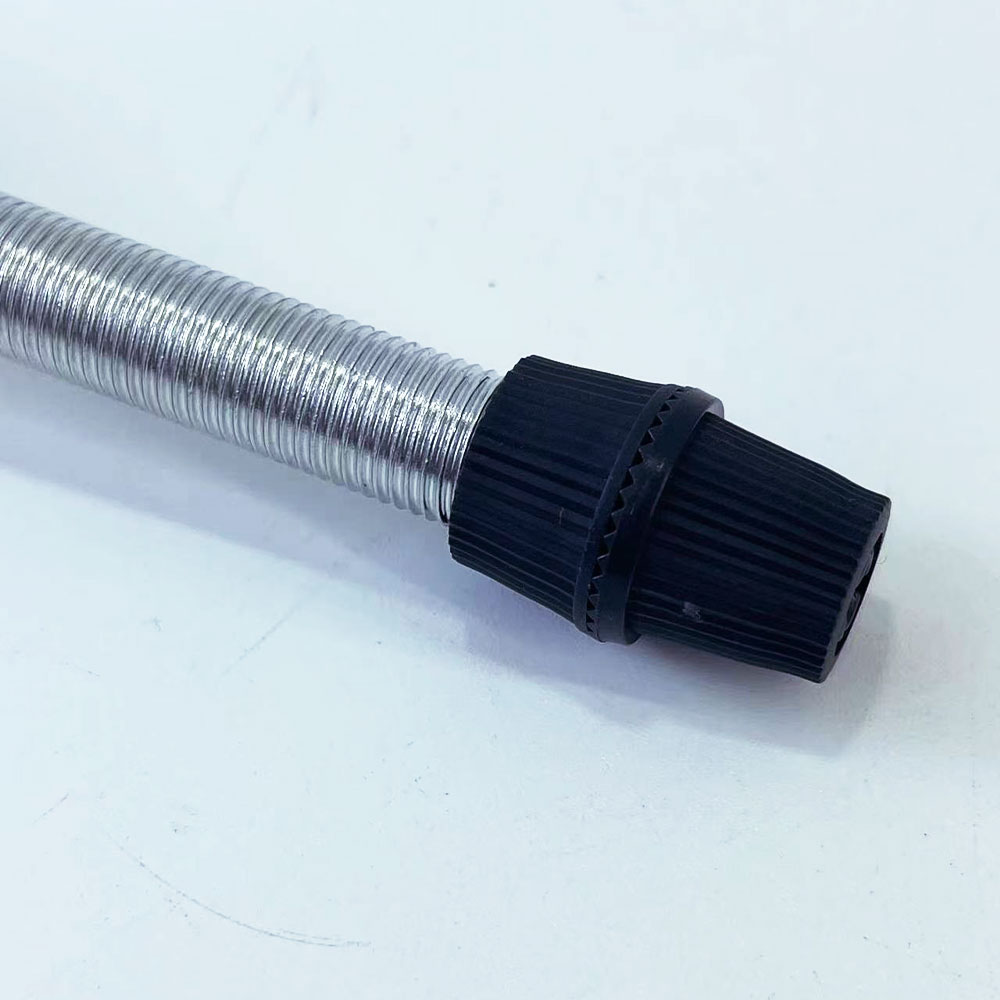 2 unids/lote tubo hueco M10 tornillo largo tubo de hierro hueco portalámparas varilla roscada fijación accesorios de iluminación de Metal tubo roscado