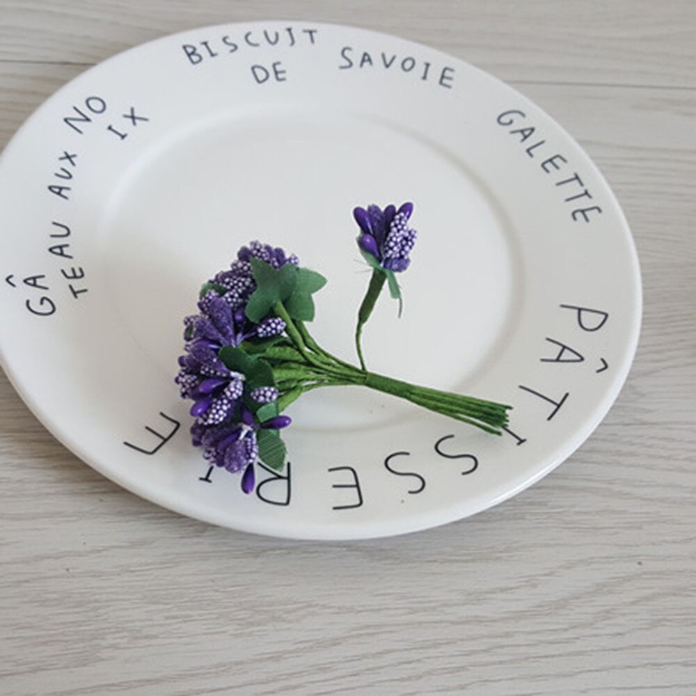 12pcs/bunch Mini Artificial Pip Berry Picks Fruit Flower Stamens for DIY Wedding Christmas Garland Box Scrapbooking Decoration (