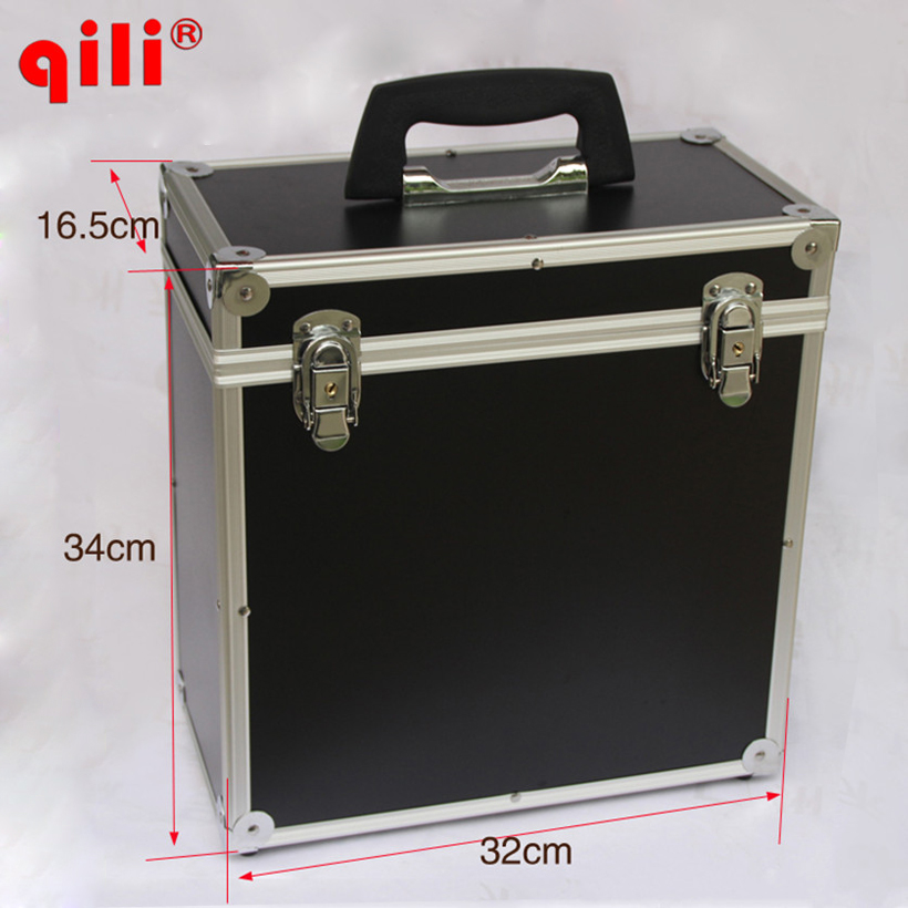 black vertial Toolbox plastic toolbox tool box with handle Toolbox