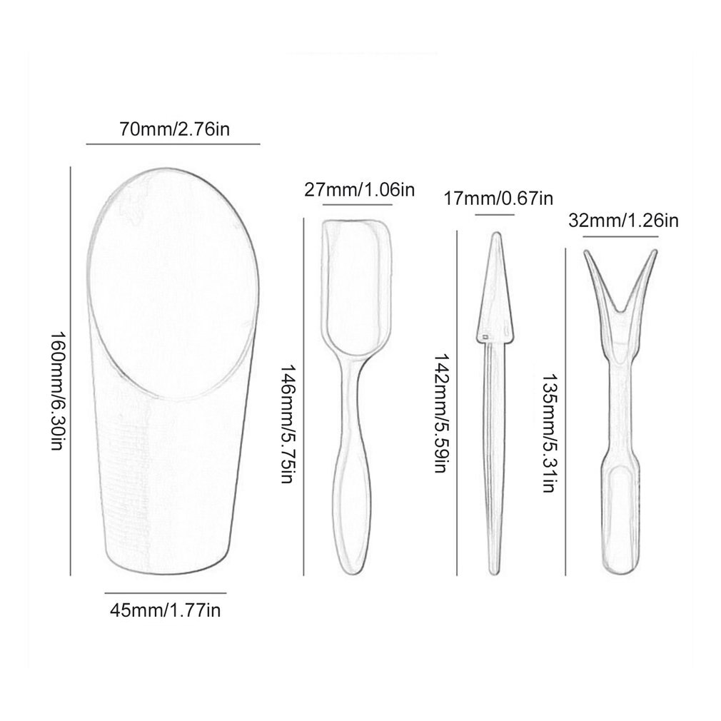 4pcs Flower Growing Tool Set Home Plant Cultivation And Maintenance Tools Mini Garden Tools Succulent Planting Kit