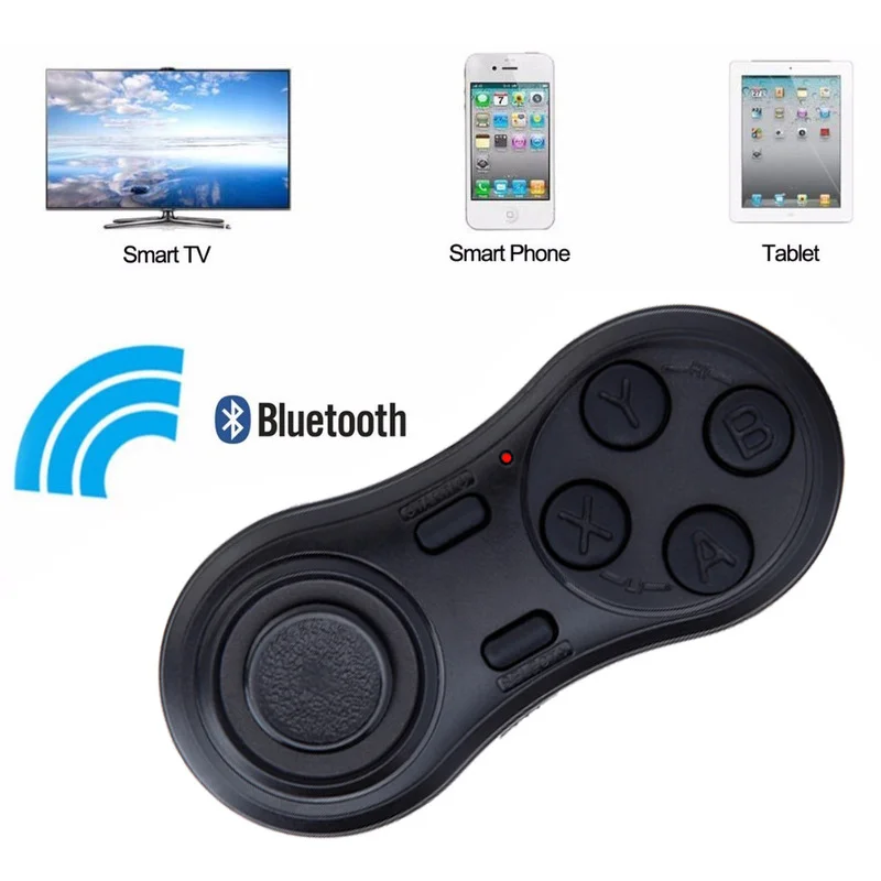 Wireless Universal PC VR Bluetooth Remote Controller Bluetooth 3.0 Game Handle Gamepad Camera Shutter for IOS/Android Smartphone
