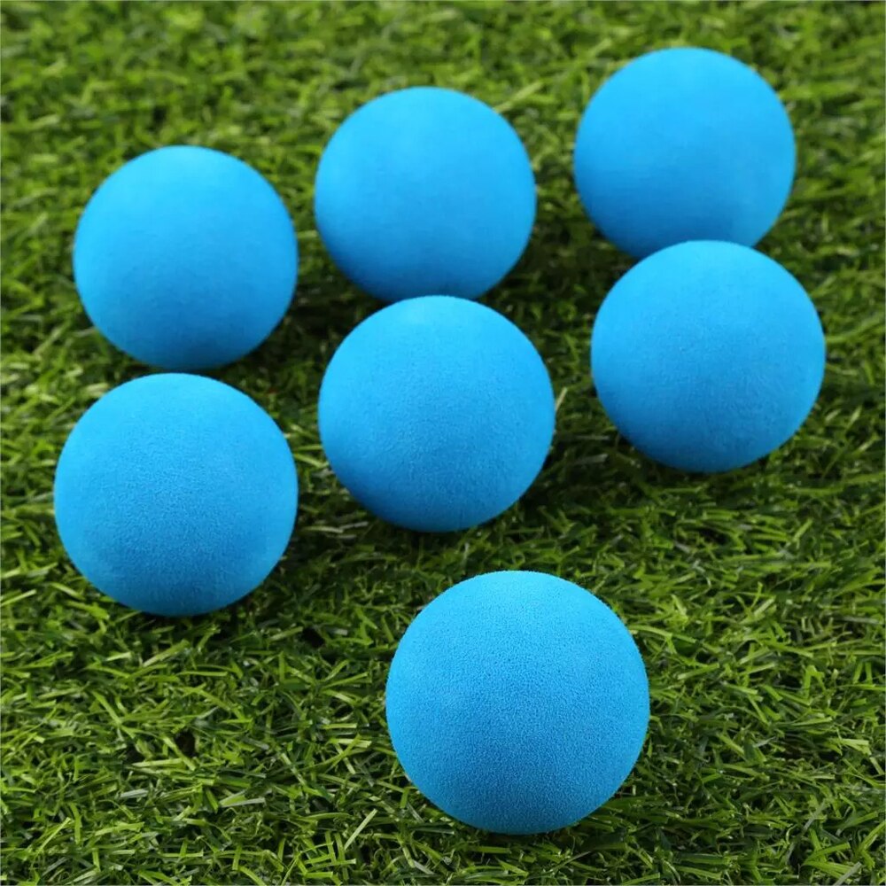 20 Stks/zak Golfballen Foam Zachte Spons Ballen Voor Golf/Tennis Training Effen Kleur Voor Outdoor Golf Practice Ballen