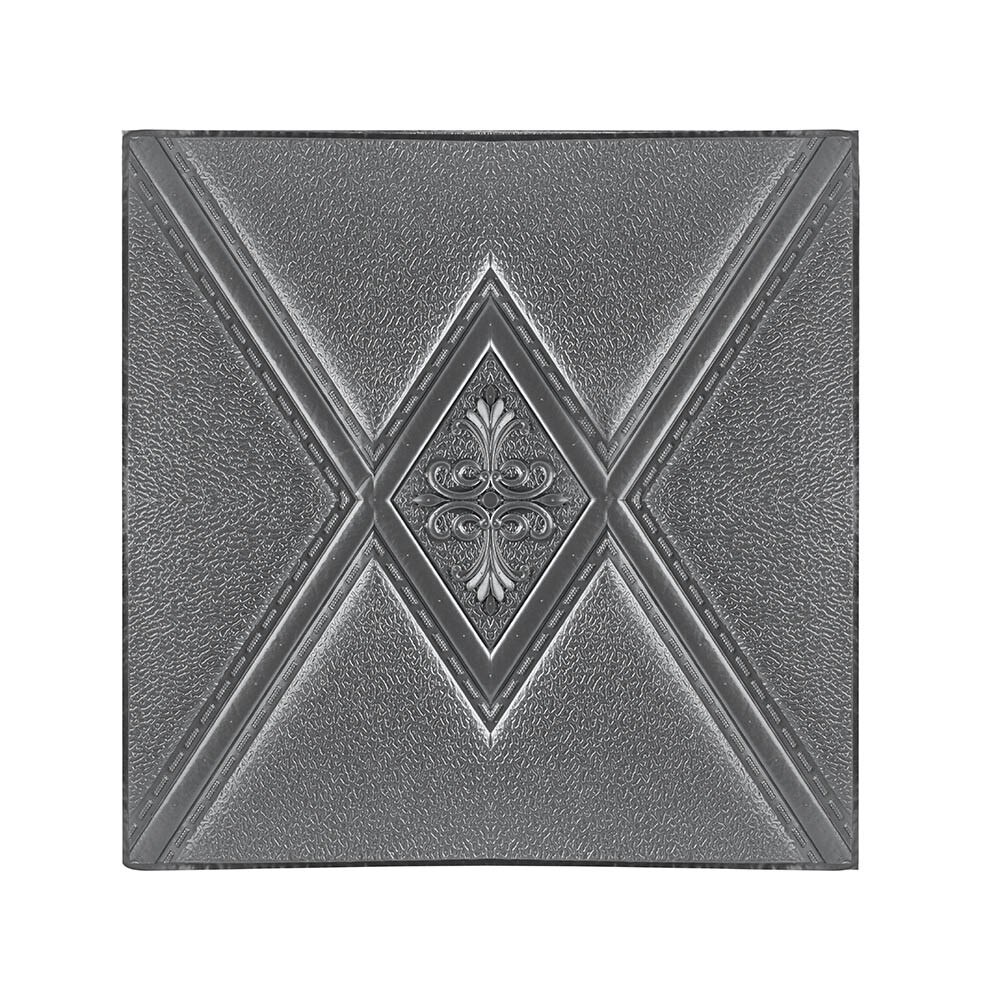 Muursticker zelfklevend 3d driedimensionale muursticker imitatie keramische tegel muursticker: F