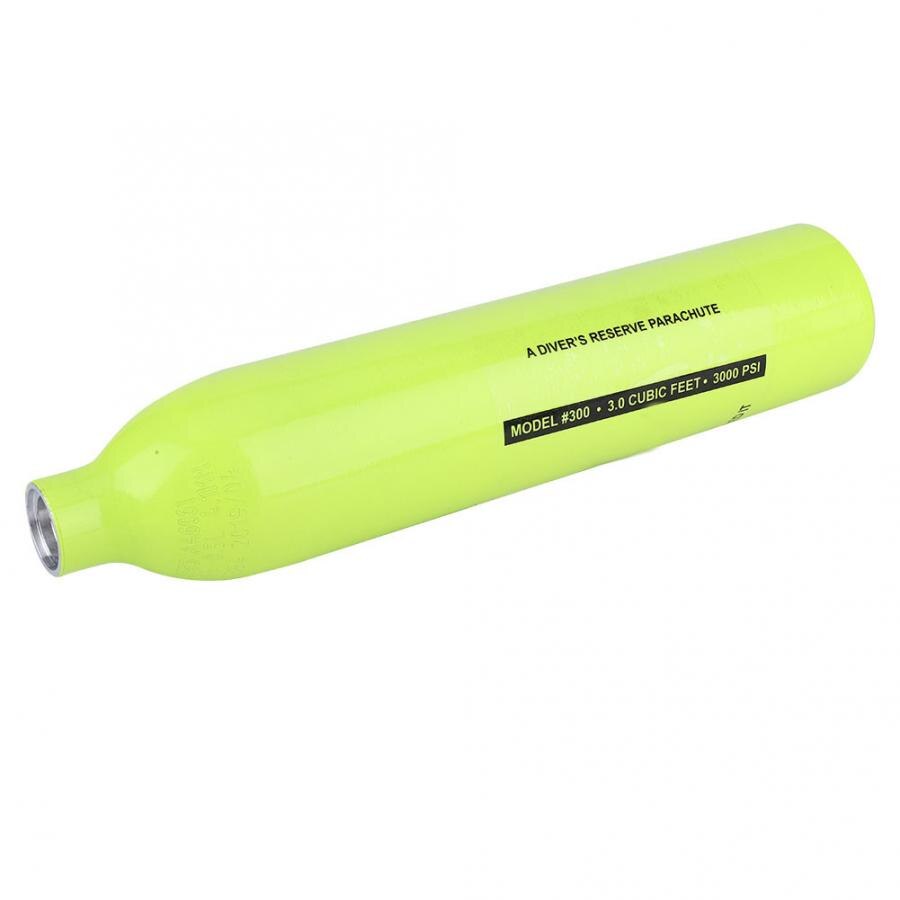 Dykkerudstyr tilbehør mini scuba ilt cylinder flaske 85 liter silikone dykker ilt dykkerudstyr