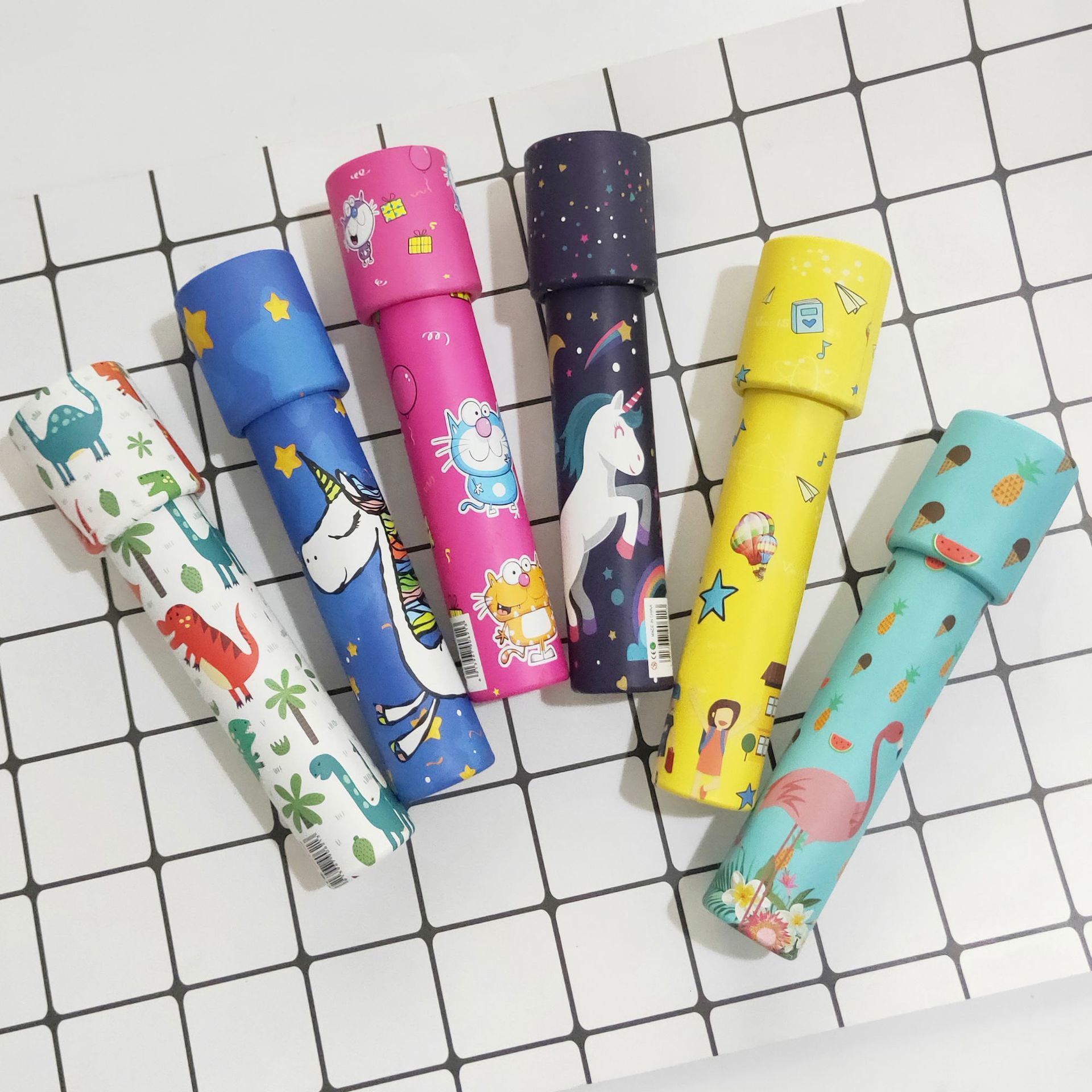 Kaleidoscopes Kinderen Speelgoed Schaalbare Uitgebreide Rotatie Verstelbare Fancy Kleur Wereld Educatief Speelgoed Voor Kinderen Kleur Willekeurige