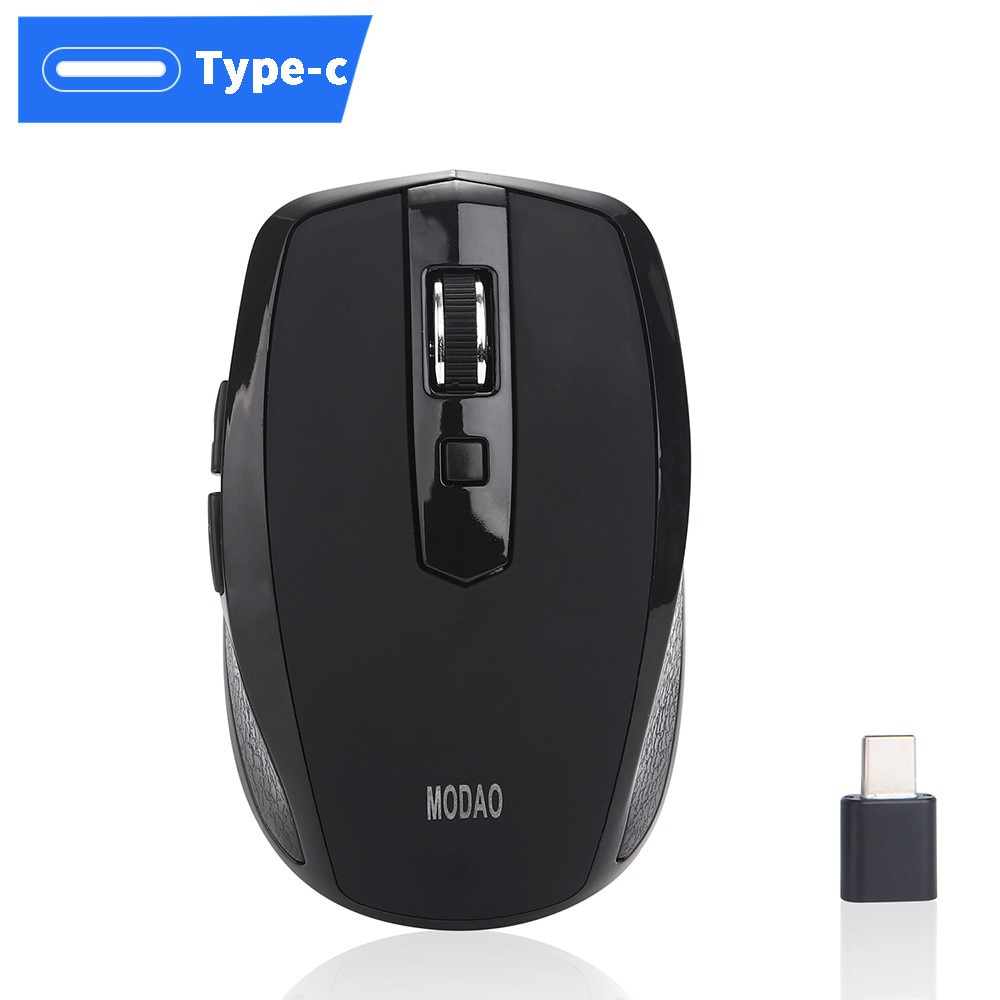 Draadloze Muis 2.4Ghz Type C Draadloze Muis Usb C Muizen Wireless Gaming Mouse Voor Macbook/ Pro Usb C apparaten