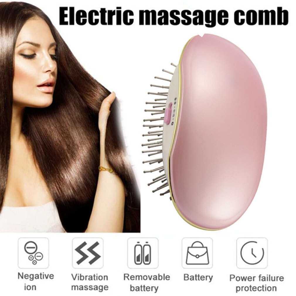 Haar Kam Borstel Haar Rechttrekken Kam Massage Steil Haar Styling Haar Negatieve Ionen Kam Anti-statische Draagbare Tool