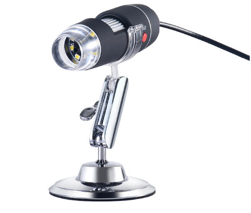 500X 1000X LED loupe électronique poche USB Microscope numérique avec lumière pour la réparation de téléphone de détection de peau de Salon de beauté
