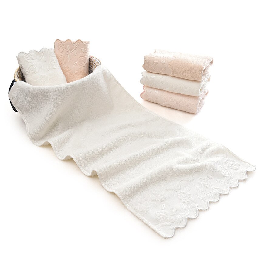 Bloem Pure Katoenen Handdoek Set Rechthoek Zachte Gezicht Handdoeken Sterke Wateropname Geen Fade Badhanddoeken Voor Kinderen Volwassenen Badkamer