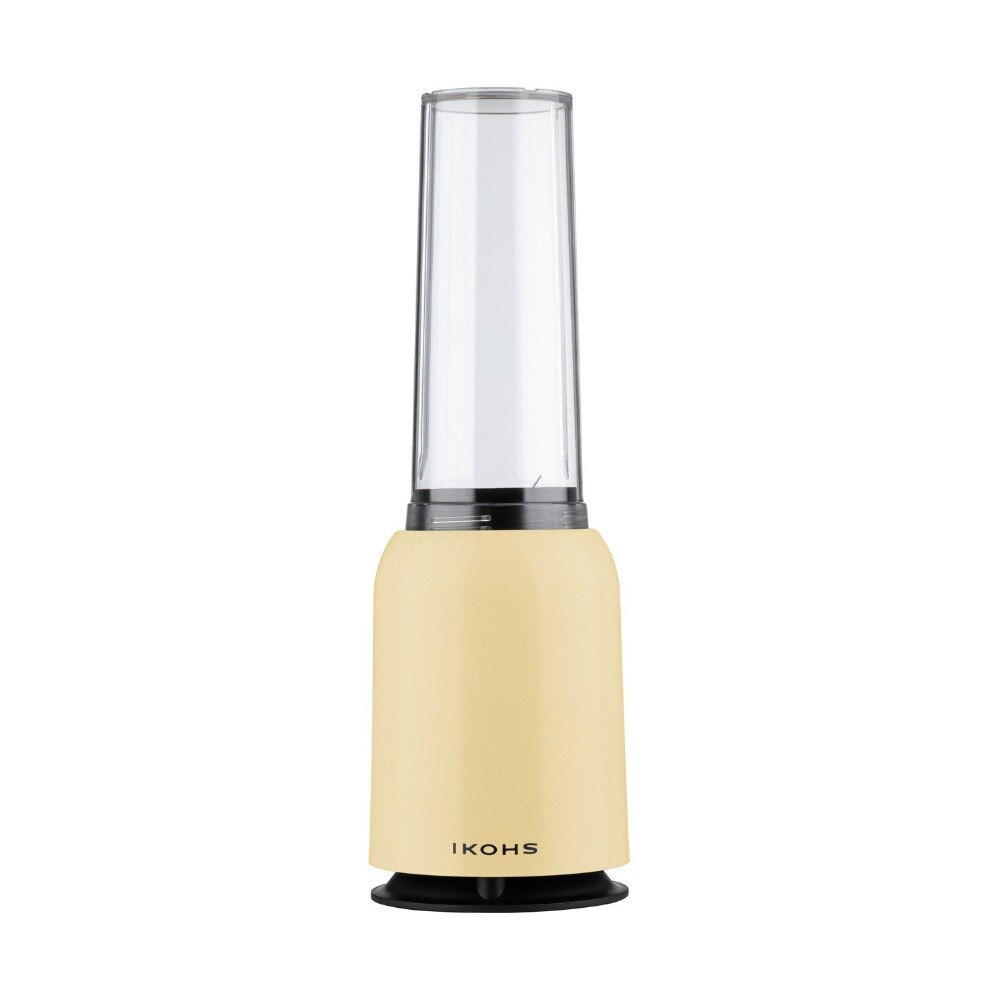 Batidora de vaso MOI SLIM IKOHS Vainilla Beige 400ml 234W batidora de mano compatible con Vegetales Fruta Cítricos Exprimidor de Naranja Electrico Mixer