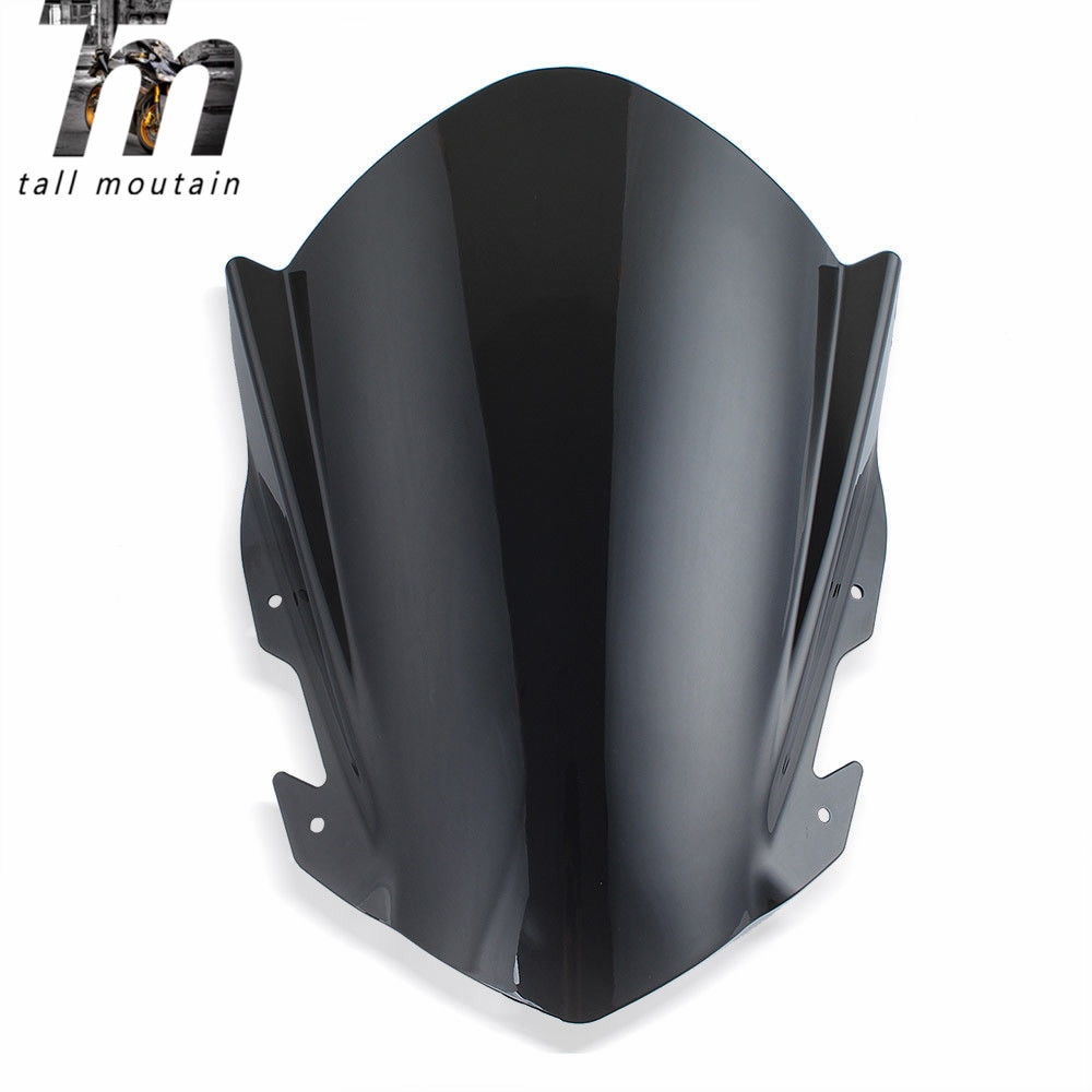 RC125 RC200 RC390 Motorcycle Double Bubble Windscreen Windshield For KTM RC 390 200 125 Smoke