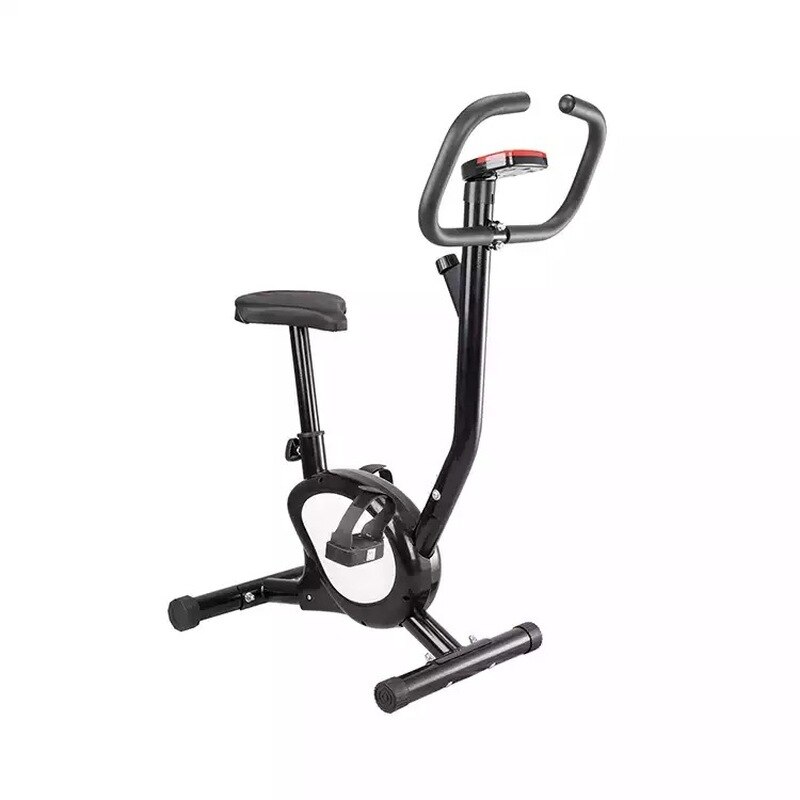 Home Exercise Spinning Bike Fitness Equipment Indoor Fitness Exercise Webbing Bike Sport Cycling Trainer Sports Equipment: black