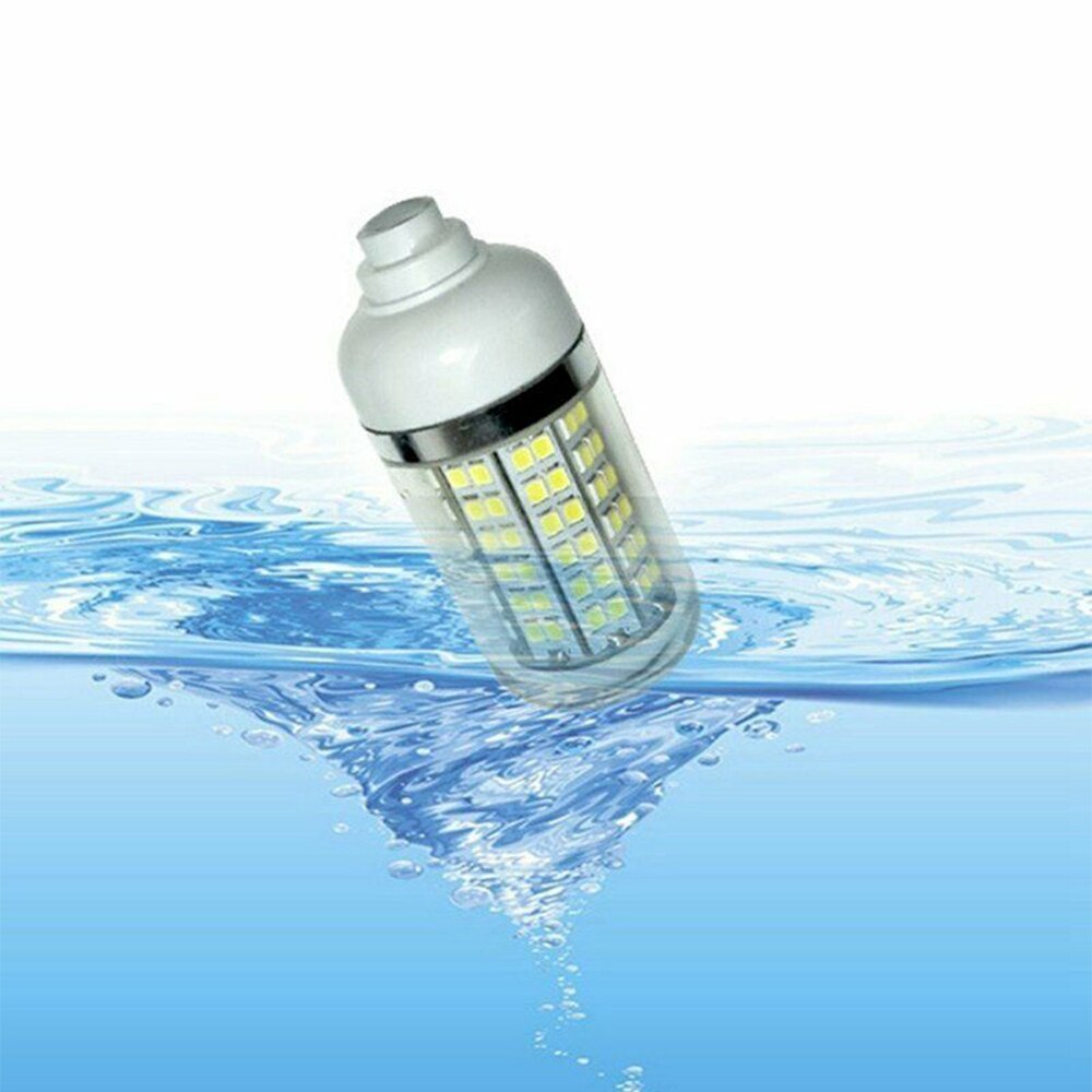 15W 108LED Groen Dompelpompen Night Vissen Licht Boot Deep Onderwater Verlichting Voor Aantrekken Van Vis Led Vissen Levert 12V