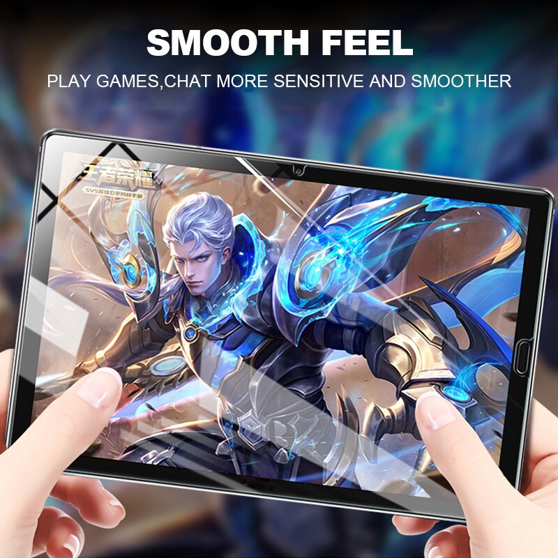 9D Bordo Curvo Vetro Temperato Flim per trasporto libero di Samsung galassia scheda S5e S4 S6 Protezione Dello Schermo per galassia scheda 10.1 2019 8.0 10.5 2018