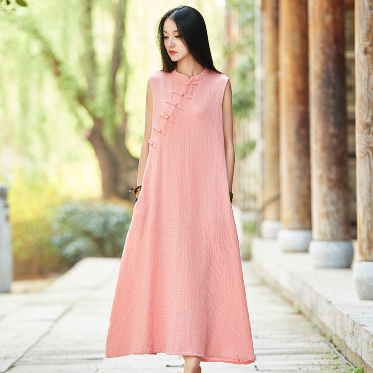Robes longues traditionnelles chinoises pour femmes, , , à la , vêtements traditionnels chinois,: MULTI