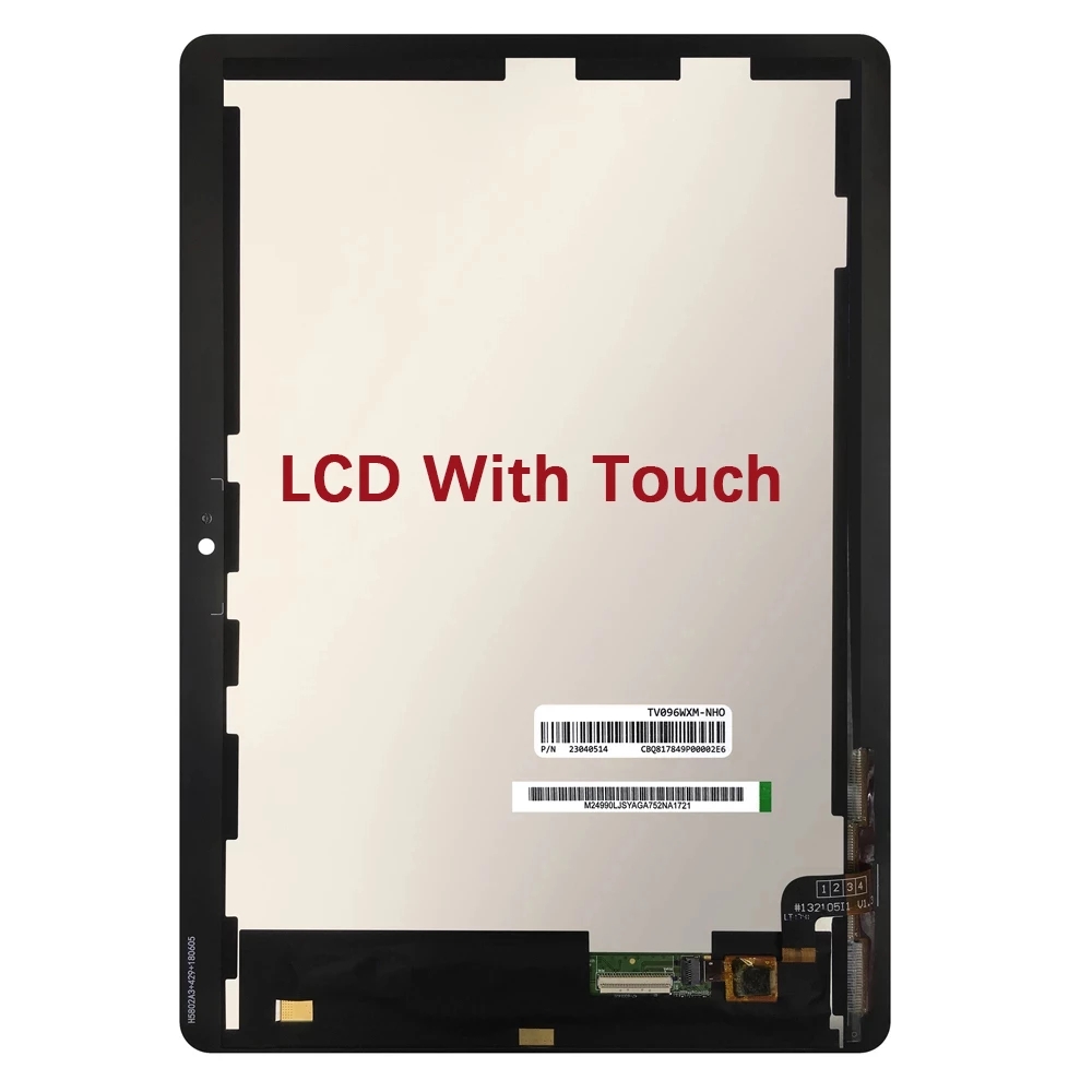 LCD Or Touch Display For Huawei MediaPad T3 10 AGS-L03 AGS-L09 AGS-W09 Touch Screen Digitizer Assembly Tablet LCD For Huawei: WHITE
