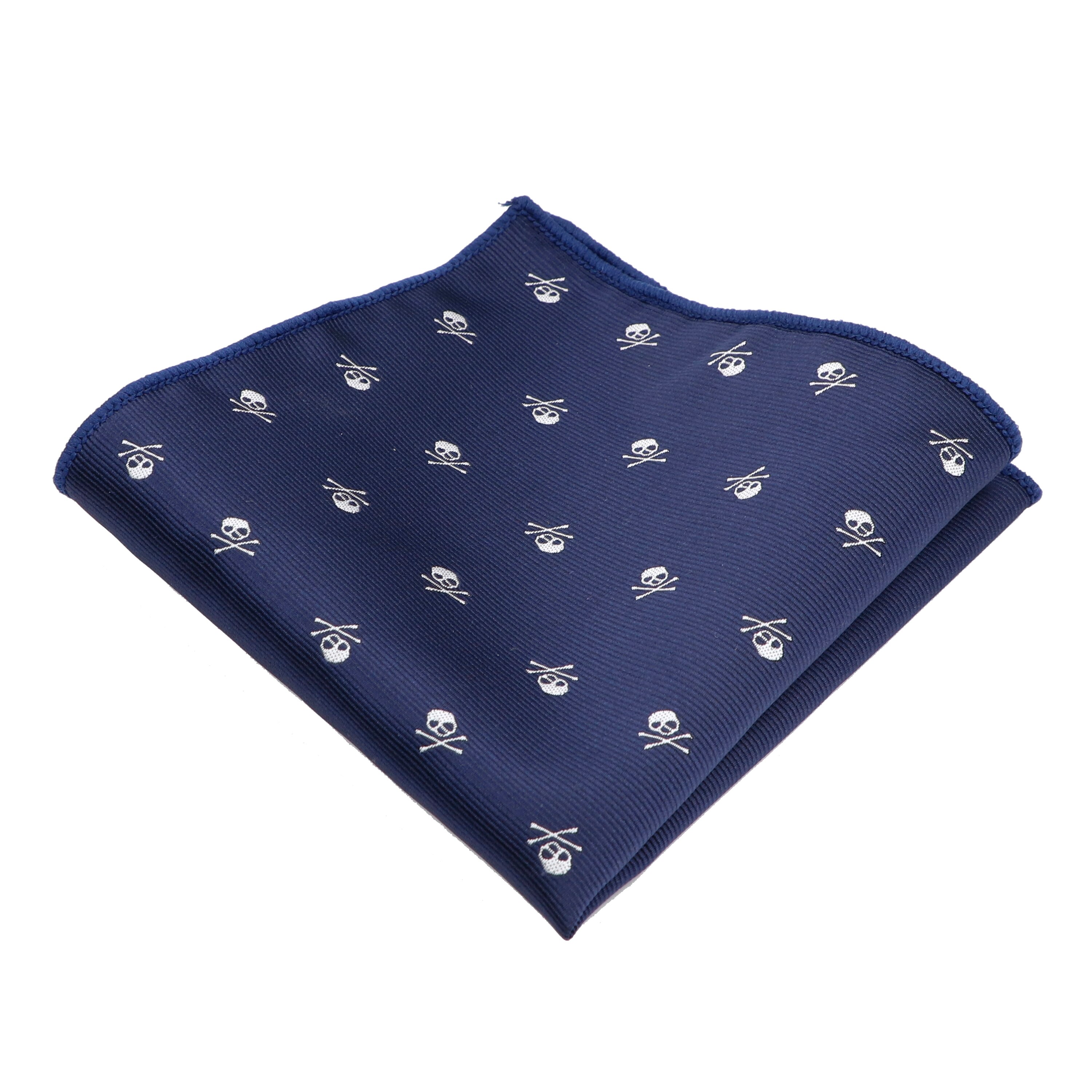 Pañuelo cuadrado de bolsillo para hombre, pañuelo de Calavera, azul, rojo, negro, 26x26CM, traje de pañuelo, toalla de pecho para de boda y negocios