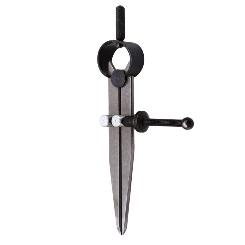 DIY Handcraft Line Marking Gauge Leather Tool Adjustable Compasses Gauges Wing Divider Leathercraft Rotating Scratch Gauge