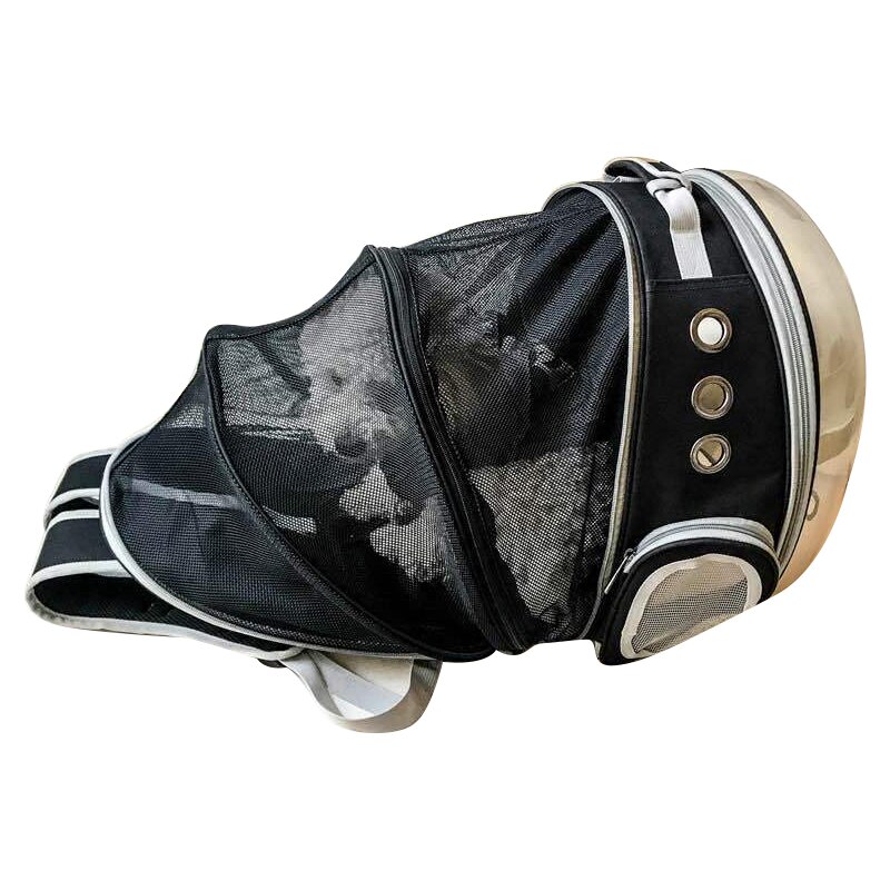 Portable Pet Cat Backpack Outdoor Travel Breathable Capsule Capsule Small Dog Cat Backpack Pet Carry Transparent Backpack