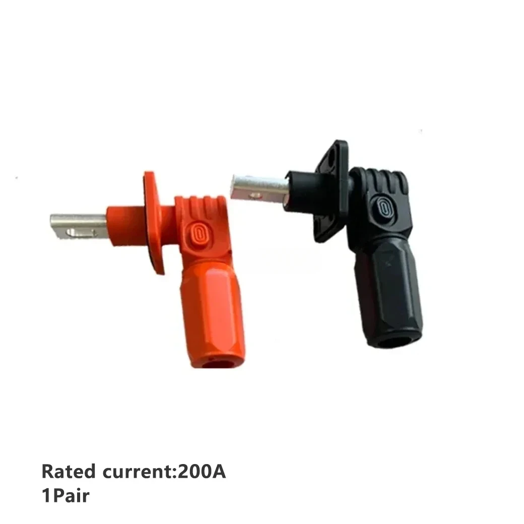 Seplos Battery Terminal Battery Case Input Output Terminal Connector 200A for Lifepo4 Home Energy Storage Battery Pack Retardant: CORAL RED