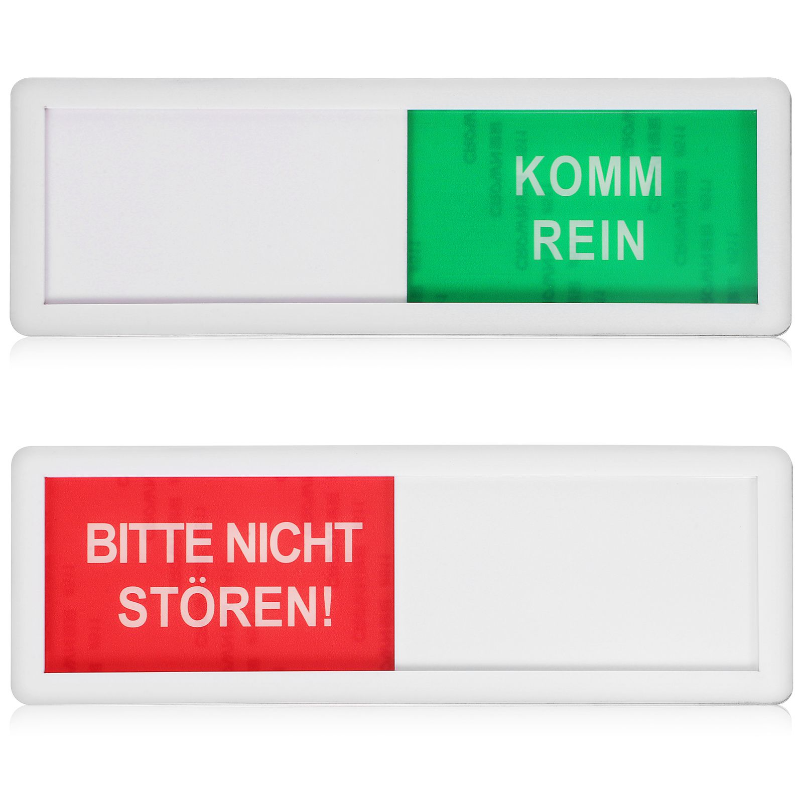 2 Pcs Sliding Privacy Door Sign Office Vacant Indicator Toilet Bathroom Signs Sliders Occupied The Disturb for